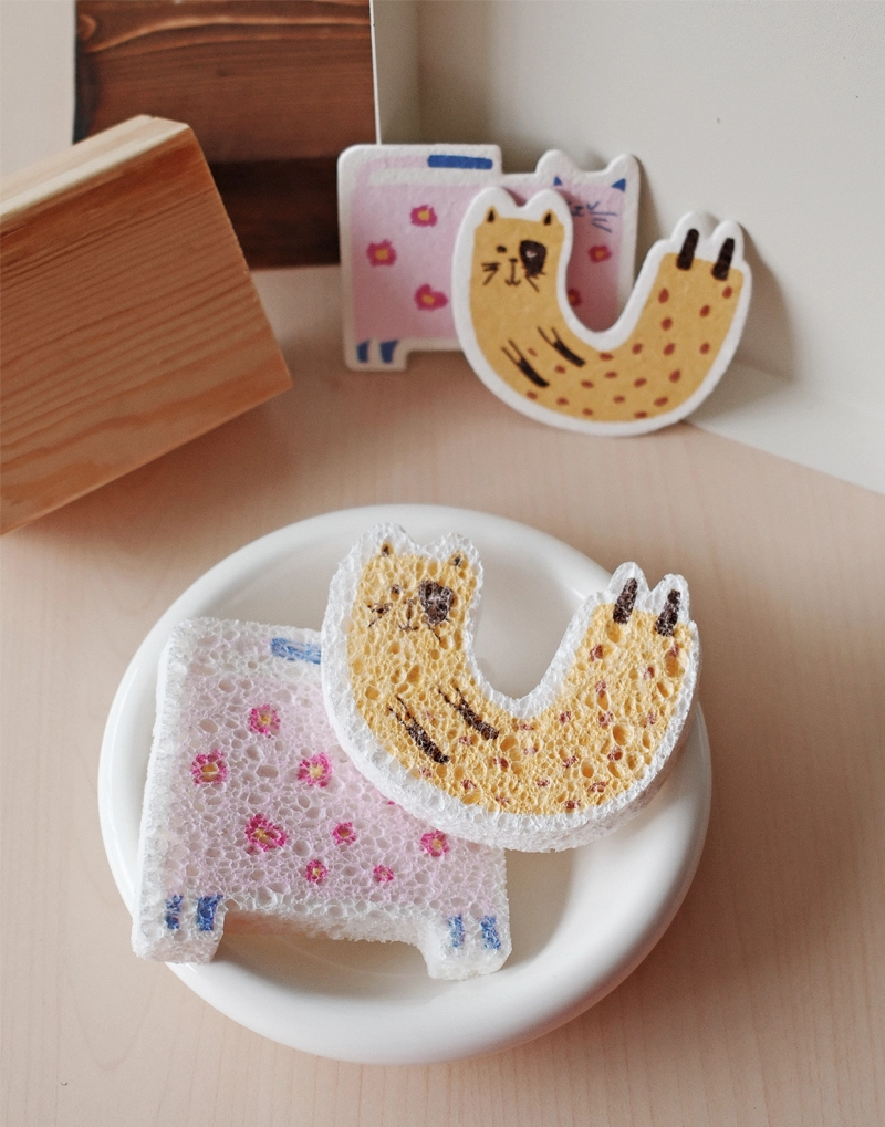 POUF WOOD PULP SPONGE