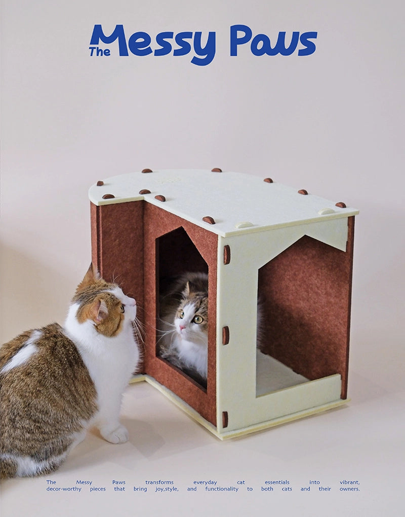 COMMA PREMIUM FELT CAT TUNNELS