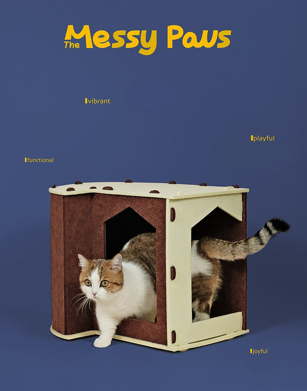 COMMA PREMIUM FELT CAT TUNNELS