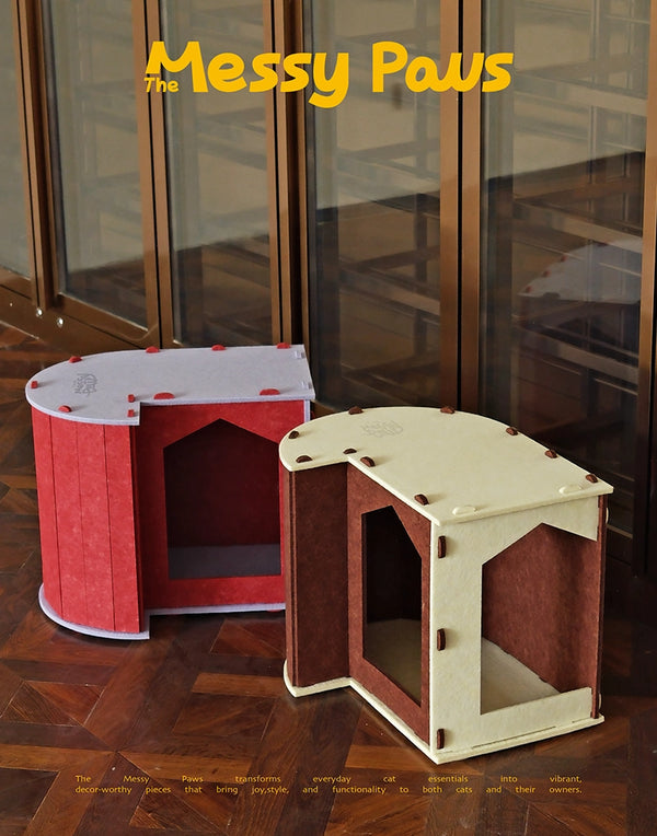 COMMA PREMIUM FELT CAT TUNNELS
