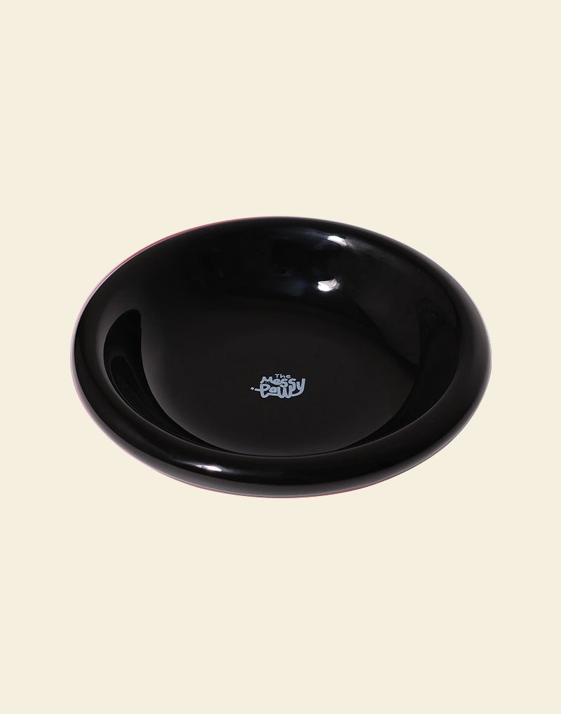 HALO HANDMADE SHALLOW CERAMIC PET BOWL