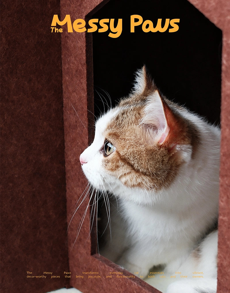 COMMA PREMIUM FELT CAT TUNNELS