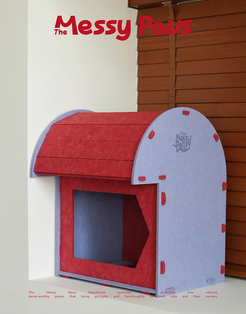 COMMA PREMIUM FELT CAT TUNNELS