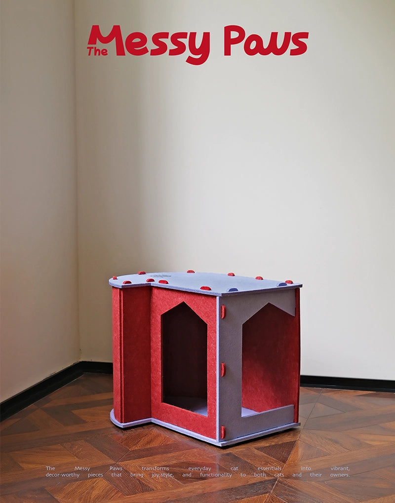 COMMA PREMIUM FELT CAT TUNNELS