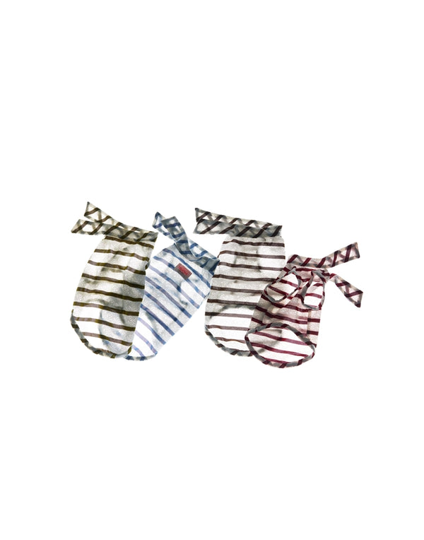 LACE STRIPE SUMMER TOP