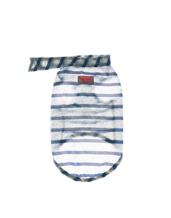 LACE STRIPE SUMMER TOP