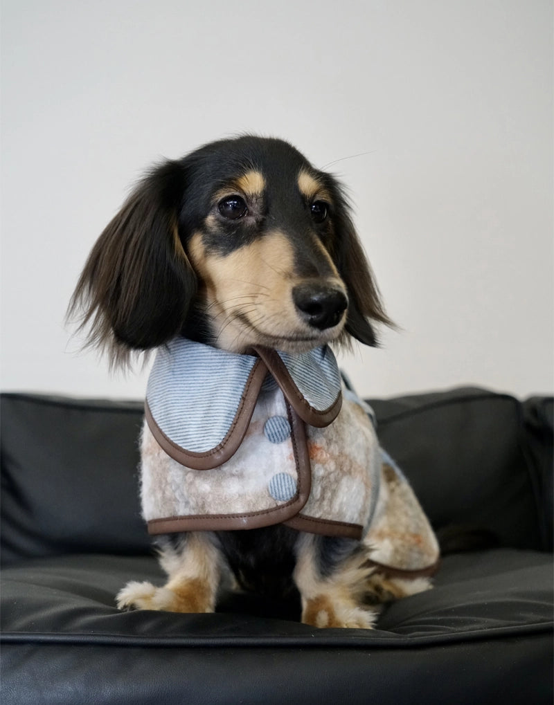 PLAID WINTER CAPE