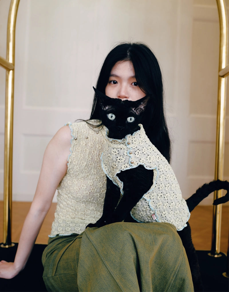 LACE CROCHET TANK TOP – OWNER'S EDITION