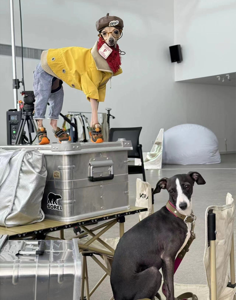 HAND-CROCHETED FRINGED SCARF