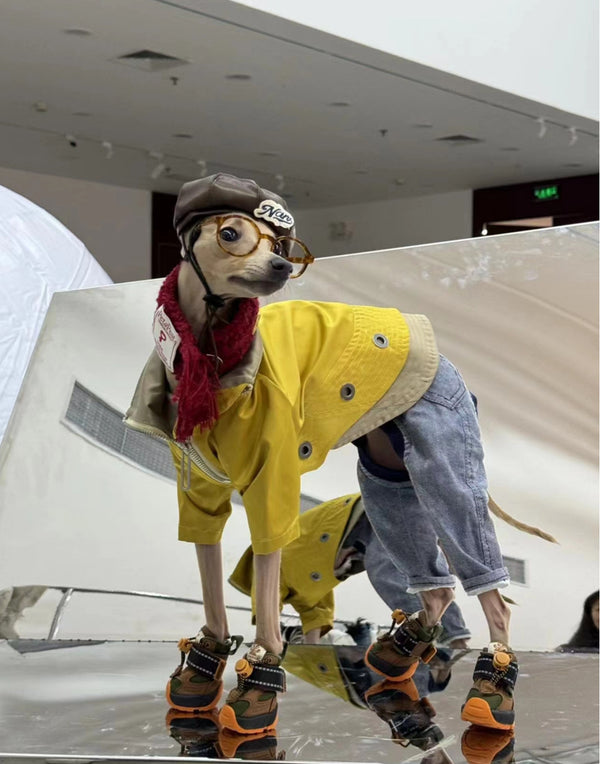 HAND-CROCHETED FRINGED SCARF