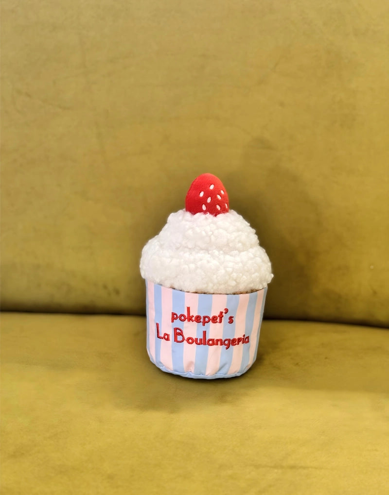 CUPCAKE & MILK SQUEAKY TOY