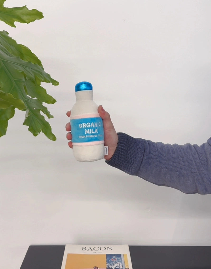 CUPCAKE & MILK SQUEAKY TOY