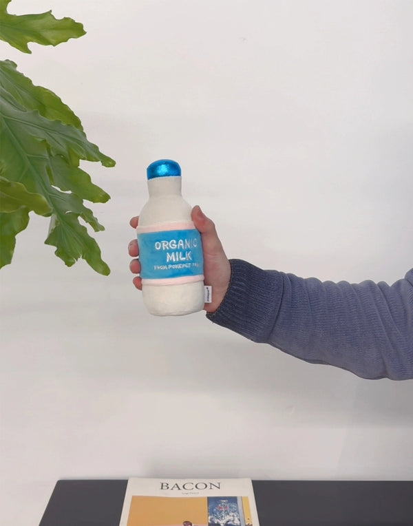 CUPCAKE & MILK SQUEAKY TOY