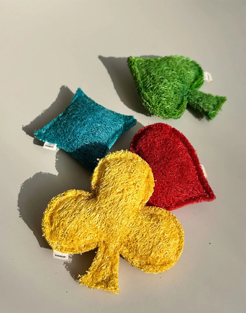LUCKY LOOFAH CATNIP TOYS – CASINO SERIES