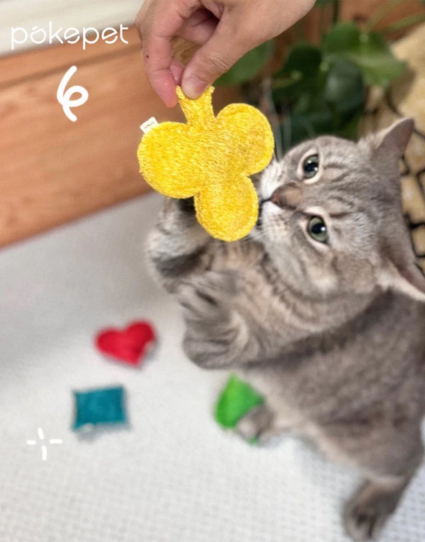 LUCKY LOOFAH CATNIP TOYS – CASINO SERIES
