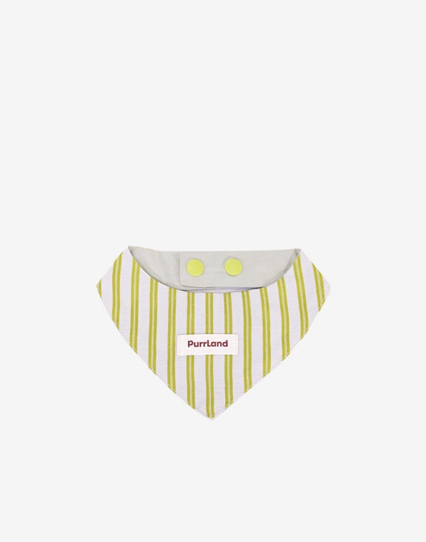 LIME SHERBET STRIPE BANDANA