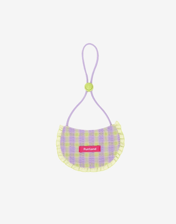 LAVENDER & SAGE STRIPE BIB