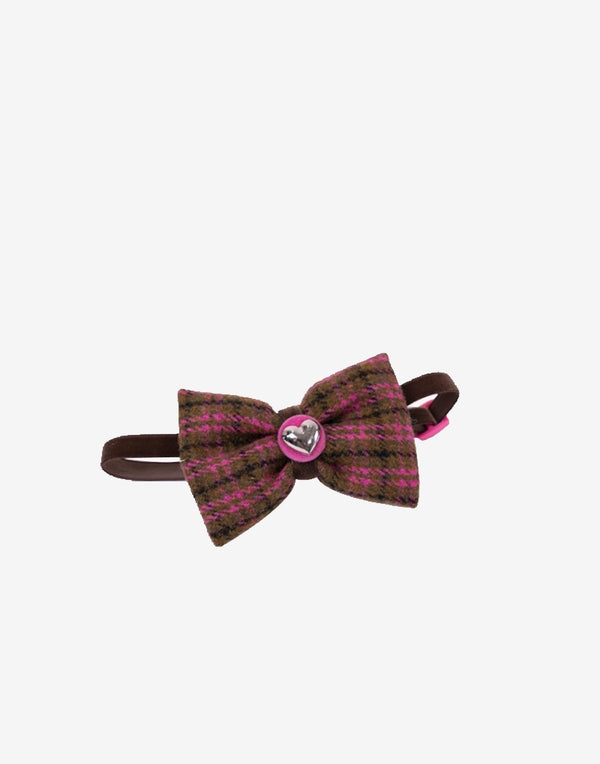 CRANBERRY CHOCOLATE BOW TIE