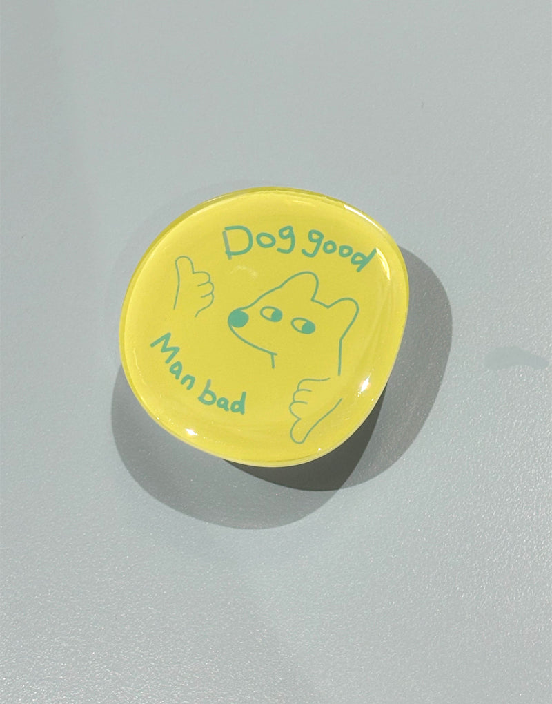 DOG MEME SQUISHY PHONE GRIP