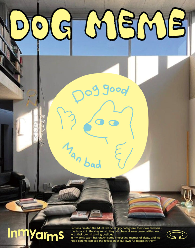 DOG MEME SQUISHY PHONE GRIP