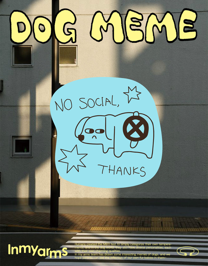 DOG MEME SQUISHY PHONE GRIP