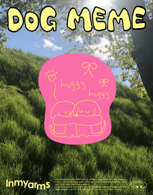 DOG MEME SQUISHY PHONE GRIP