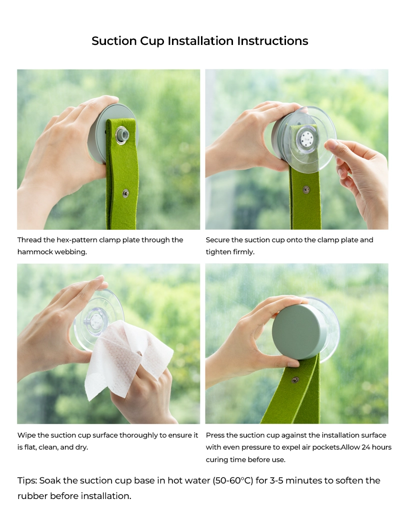 WINDOW PERCH – FOGGY MINT & PEACHY GLOW