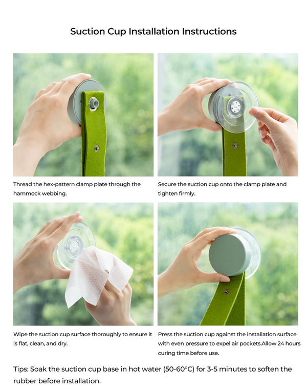 WINDOW PERCH – FOGGY MINT & PEACHY GLOW