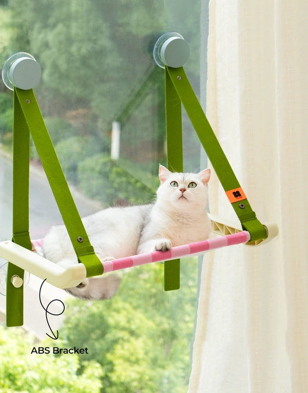 WINDOW PERCH – FOGGY MINT & PEACHY GLOW