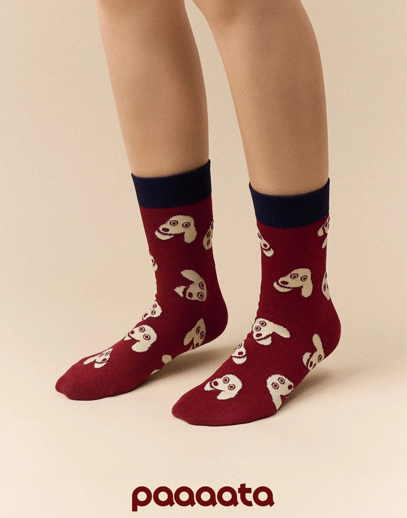 SAUSAGE DOG CHARACTER SOCKS