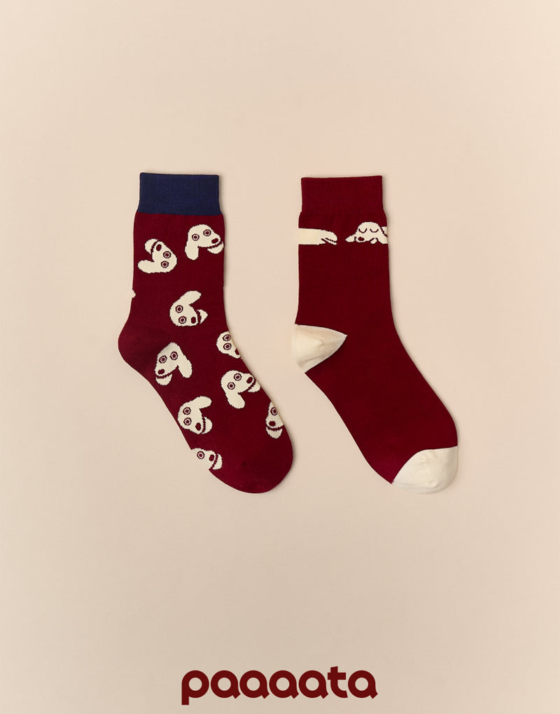 SAUSAGE DOG CHARACTER SOCKS