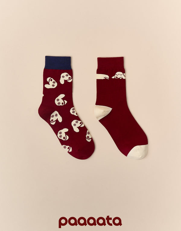 SAUSAGE DOG CHARACTER SOCKS