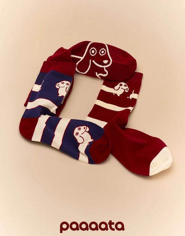 SAUSAGE DOG SOCKS– LIGHT COTTON SERIES