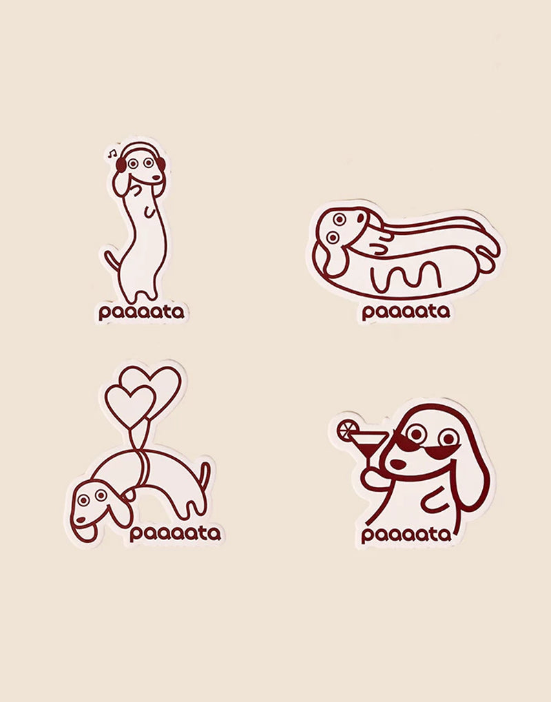 SAUSAGE DOG SCENTED HANGING CARDS