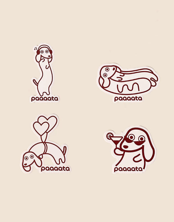 SAUSAGE DOG SCENTED HANGING CARDS
