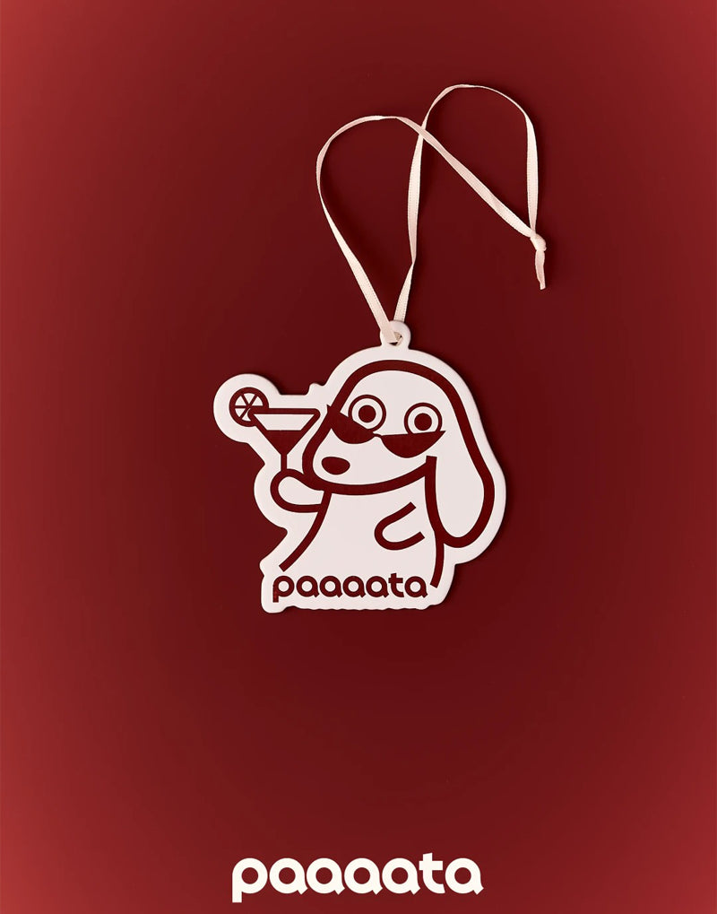 SAUSAGE DOG SCENTED HANGING CARDS