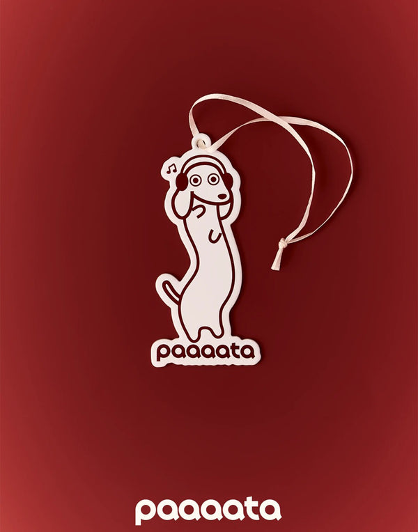 SAUSAGE DOG SCENTED HANGING CARDS