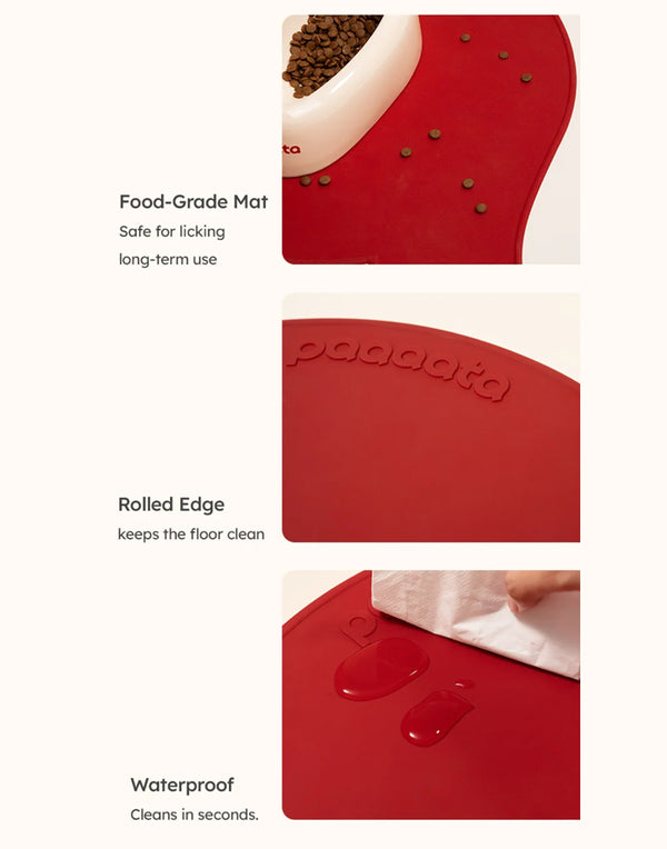 SIGNATURE BOWL & MAT FOR LONG-EARED DOGS