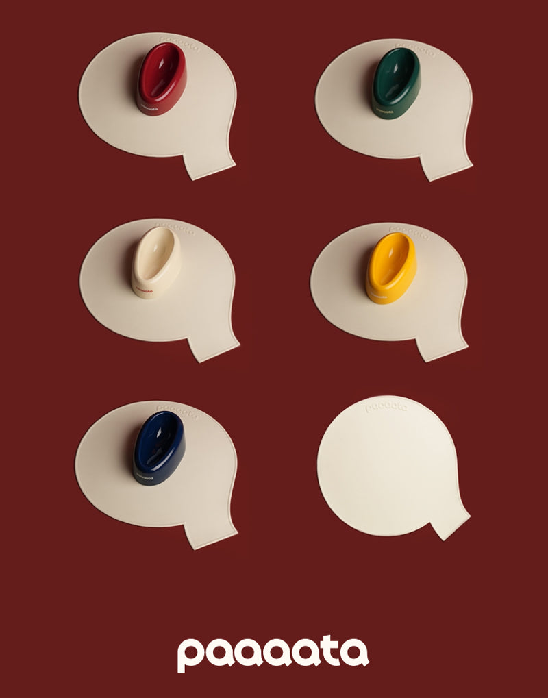 SIGNATURE BOWL & MAT FOR LONG-EARED DOGS