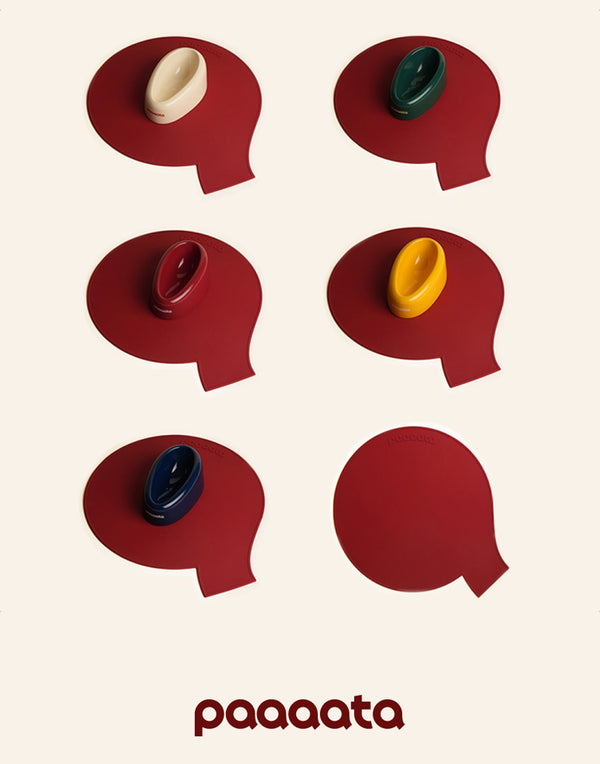 SIGNATURE BOWL & MAT FOR LONG-EARED DOGS