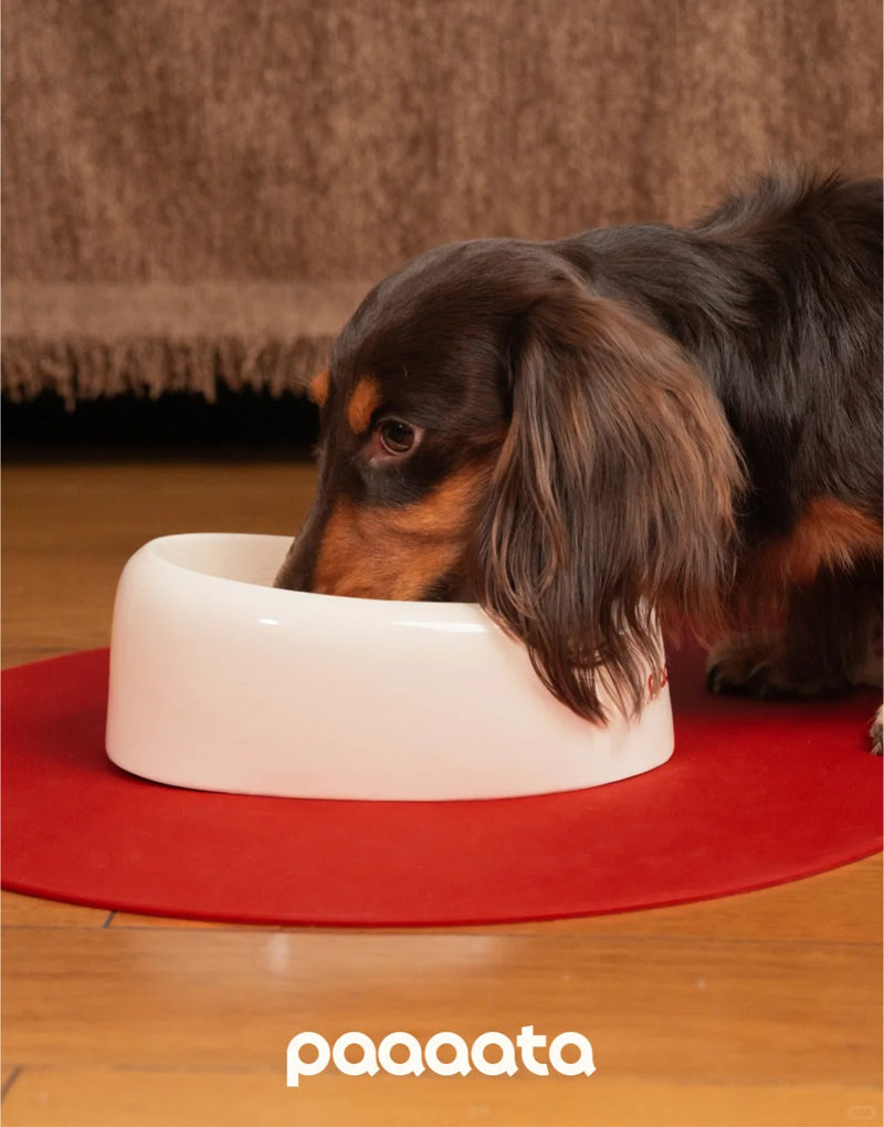 SIGNATURE BOWL & MAT FOR LONG-EARED DOGS