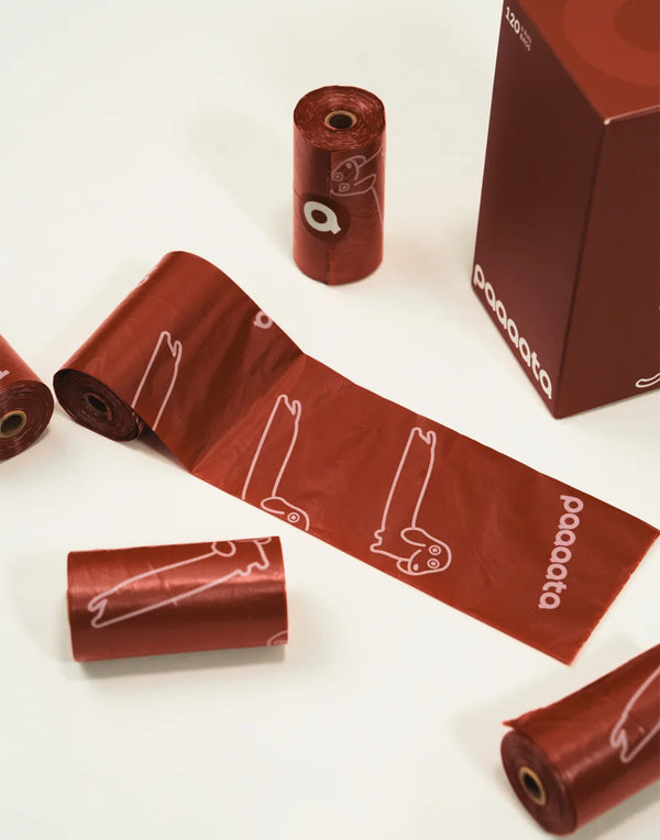 SAUSAGE DOG SCENTED WASTE BAGS