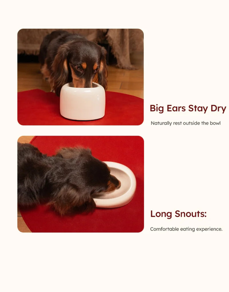 SIGNATURE BOWL & MAT FOR LONG-EARED DOGS