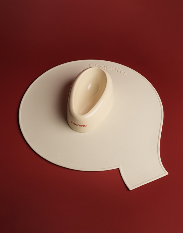 SIGNATURE BOWL & MAT FOR LONG-EARED DOGS