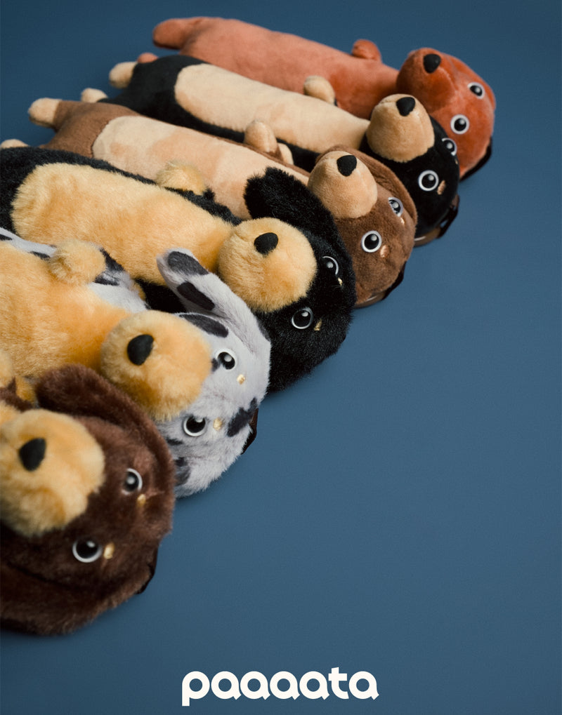 PLUSH SAUSAGE DOG CHARM