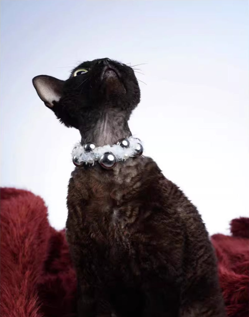 YARN BEADED NECKLACE
