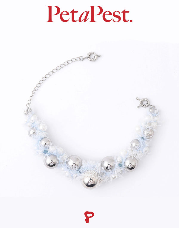 YARN BEADED NECKLACE